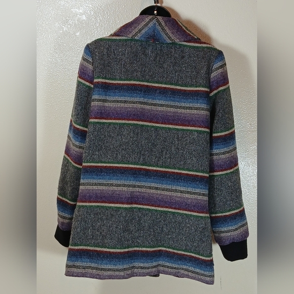 Steven Alan Woolrich double-breasted blanket jacket Size 10 - Picture 3 of 9